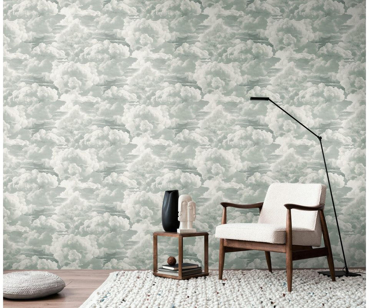 VLIESTAPETE Grau 53/1005 cm - Weiß, Textil (53/1cm) - KUNSTLOFT