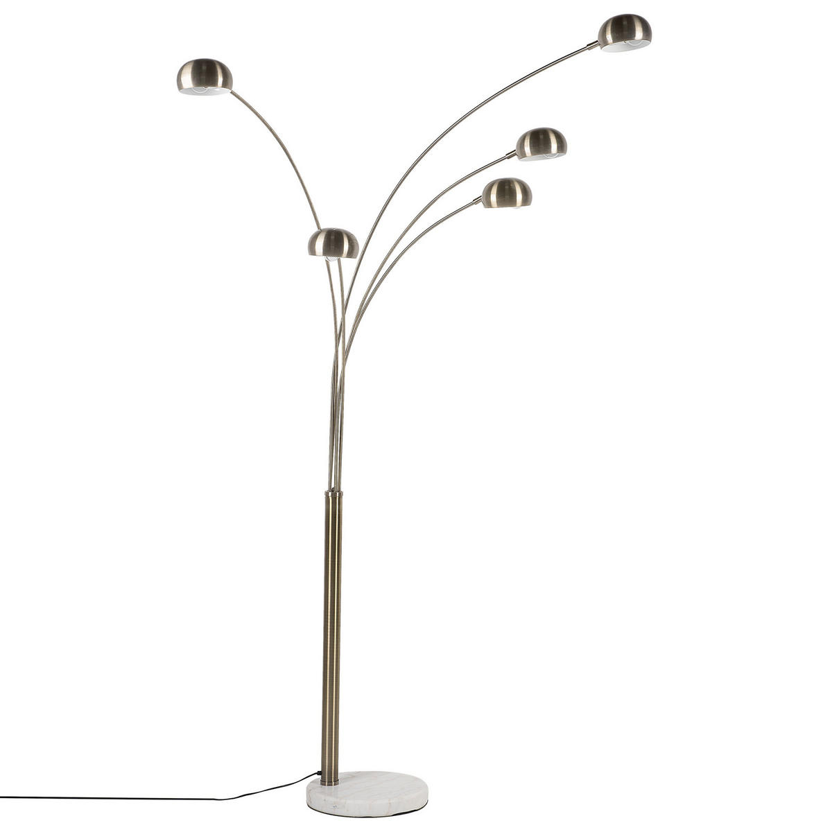 STEHLAMPE Flinders 100/100/212 cm - Goldfarben, Metall (100/100/212cm) - Beliani