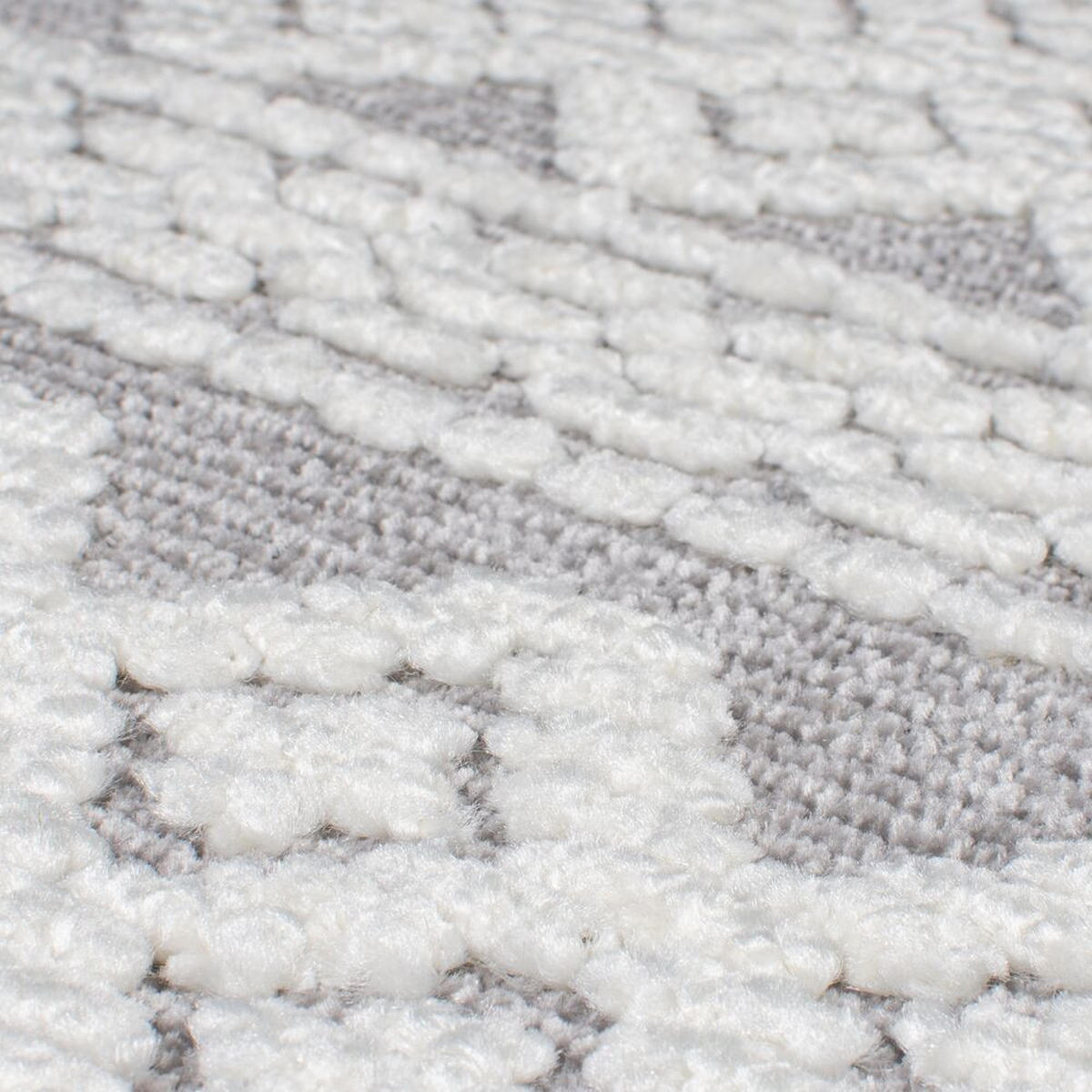 TEPPICH maschinenwaschbar Streifen-Design BECK, Grau 80x160 cm - Grau, Textil (80/160cm) - KADIMA DESIGN
