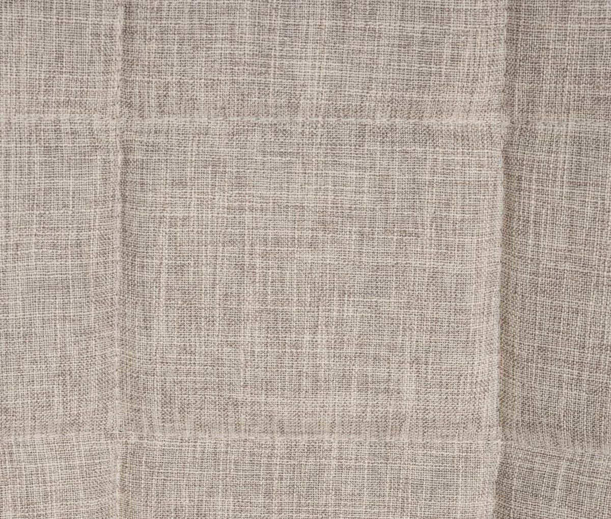 STUHL Stoff creme - Creme/Schwarz, Textil/Metall (46/82/52cm) - CLP