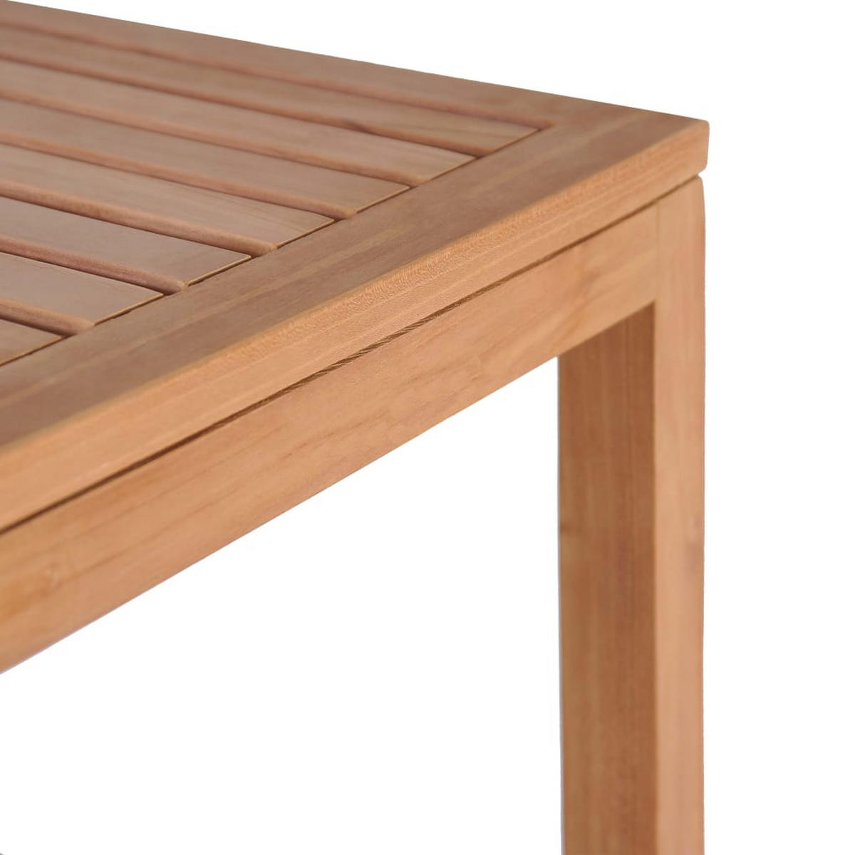 BADREGAL Mit 4 Böden Massivholz Teak 42/42/165 Cm - Braun, Holz (42/165/42cm) - vidaXL