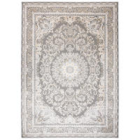 TEPPICH HERA Grau Creme 80/150 cm - Creme/Grau, Textil (80/150cm) - Tapiso