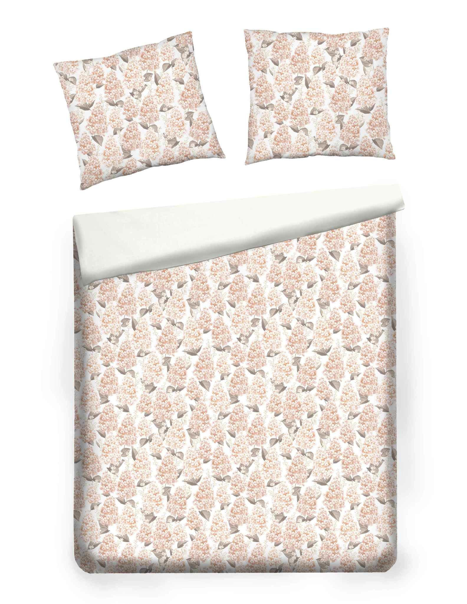 BETTWÄSCHE Amberbloom - Ecru, Textil (160/200cm) - home&you