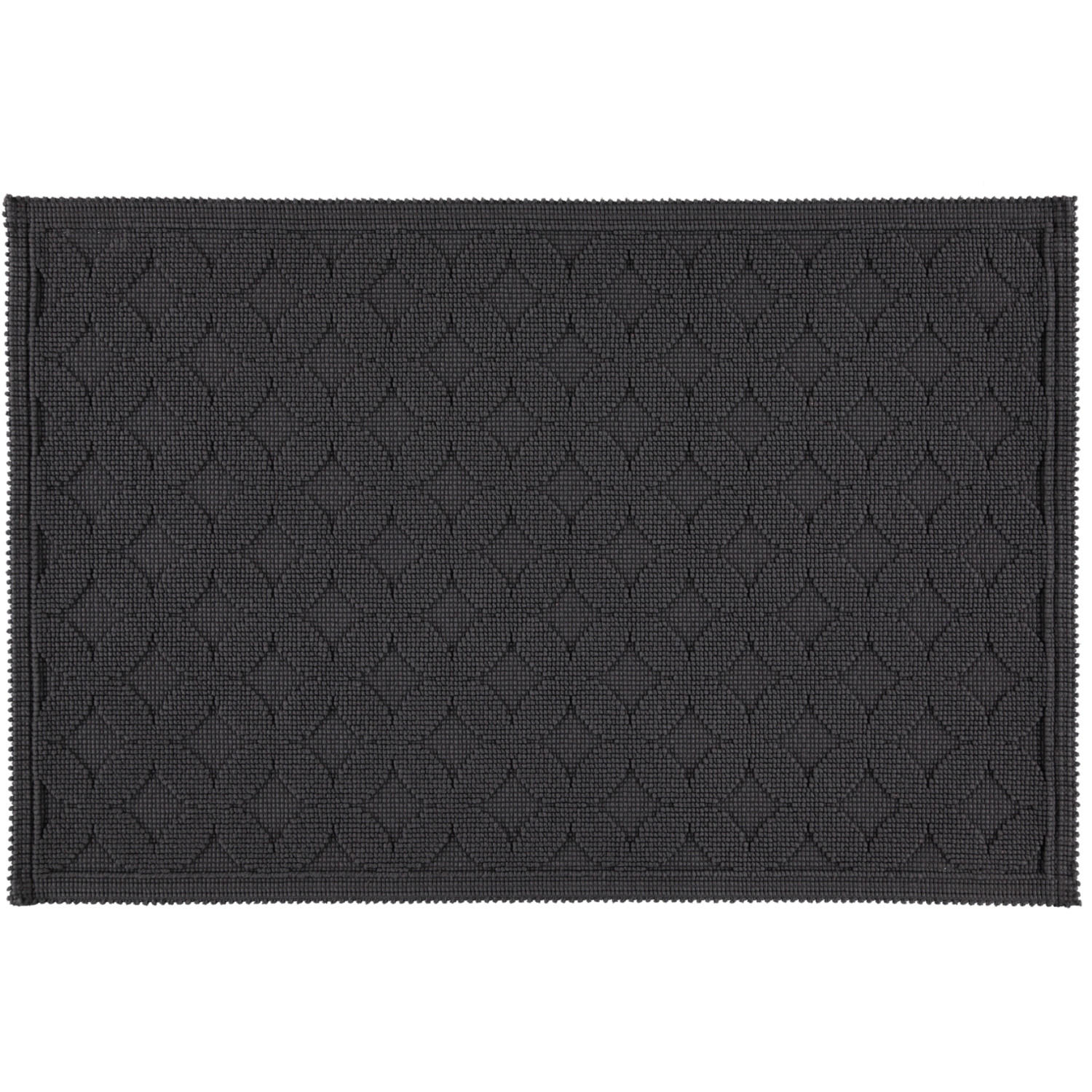 BADEMATTEN SEASIDE ZINN - 02 - Dunkelgrau, Textil (60/90cm) - Rhomtuft