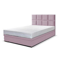 BOXBETT Sizilien 160x200 cm mit Bettkasten, rosa - Rosa, Kunststoff (160/200cm) - Margaret Hadas24