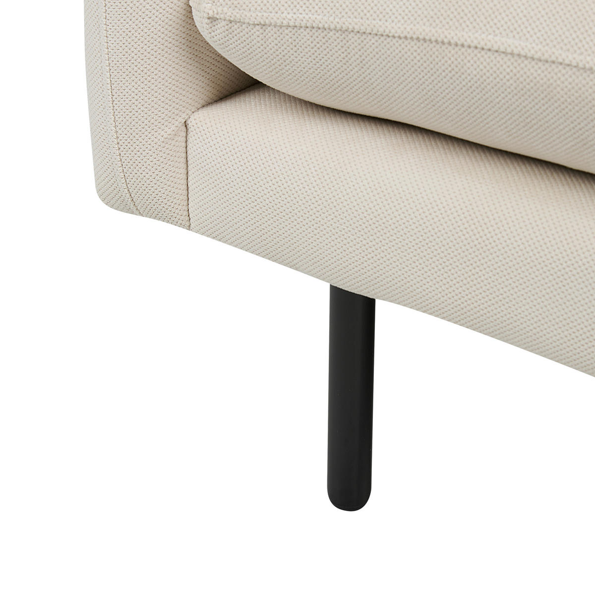 SESSEL Stoff Hellbeige Vinterbro - Beige, Textil (83/86/84cm) - Beliani
