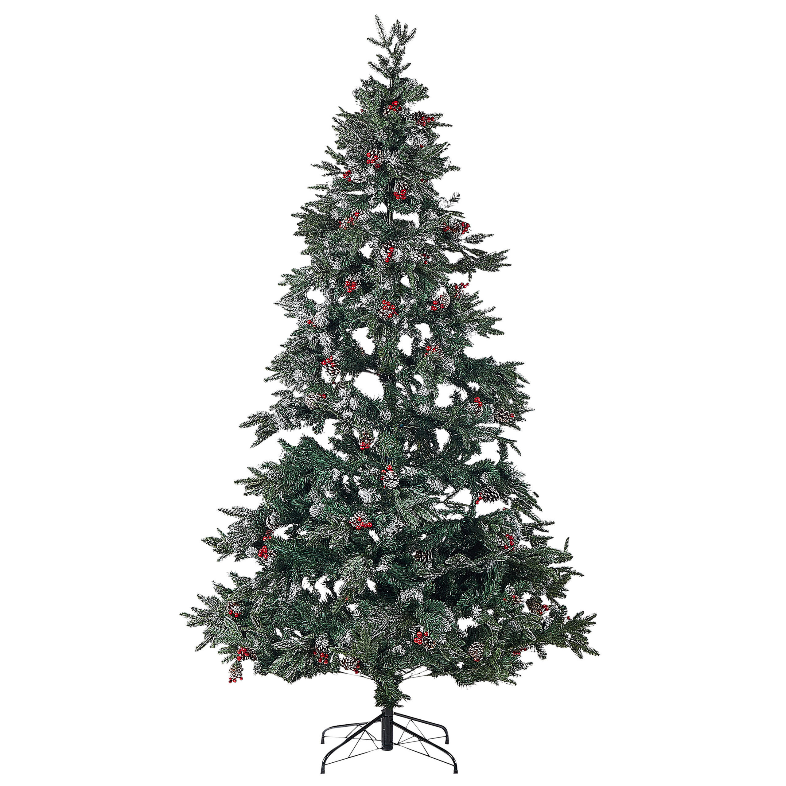 WEIHNACHTSBAUM 240 cm Grün Denali - Grün, Kunststoff (240cm) - Beliani