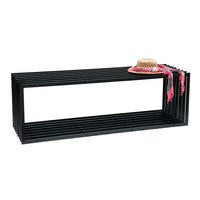GARTENBANK Metall Schwarz 150 cm 96430 - Schwarz, Metall (50/150/40cm) - DanDiBo
