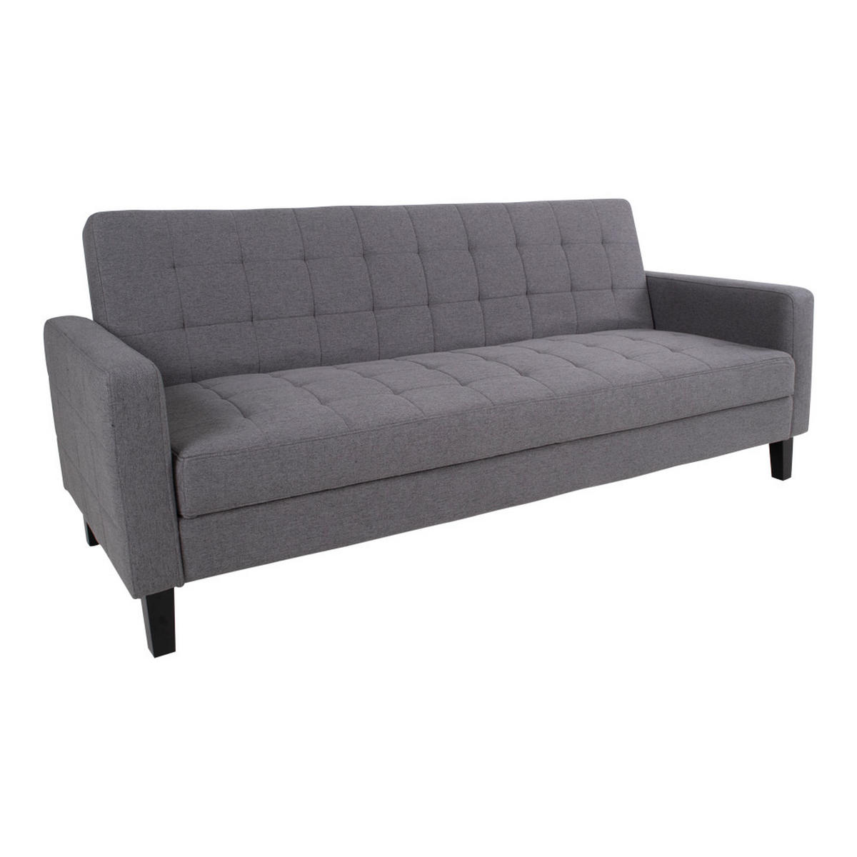SOFA Grau - Grau, Holzwerkstoff (85/81/204cm) - ebuy24
