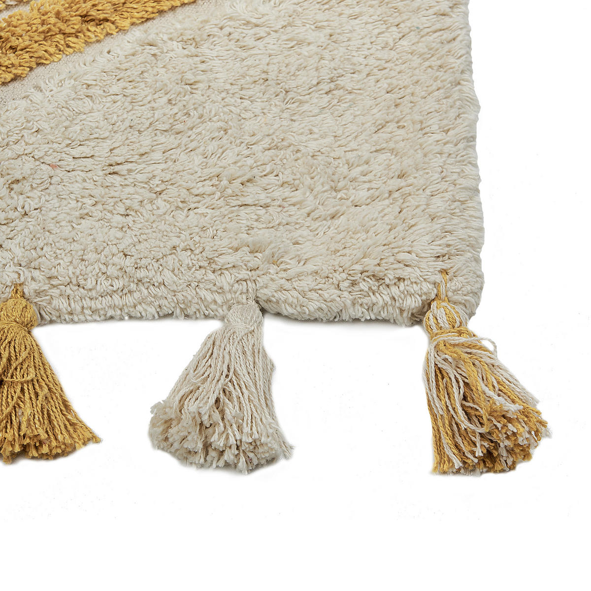 KURZFLOR-TEPPICH Bingol 230/160 cm - Beige, Textil (160/230cm) - Beliani