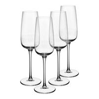 SEKT- / CHAMPAGNERGLÄSER Afina transparent 120 ml 4er Set - Transparent, Glas (0.12L) - Villeroy & Boch
