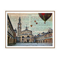 POSTER Vintage Von Gijon. A4 Rahmenlos - Klar, Papier (29.7/5/21cm) - Nacnic