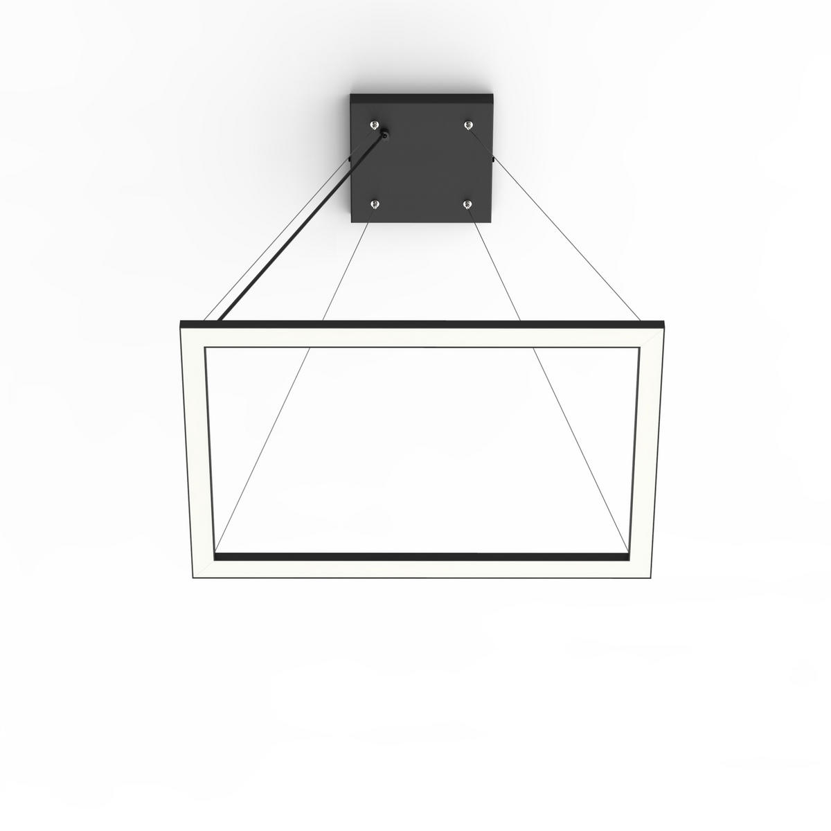 LED-HÄNGELEUCHTE - Weiß, Metall (40/60/100cm) - Lumicom