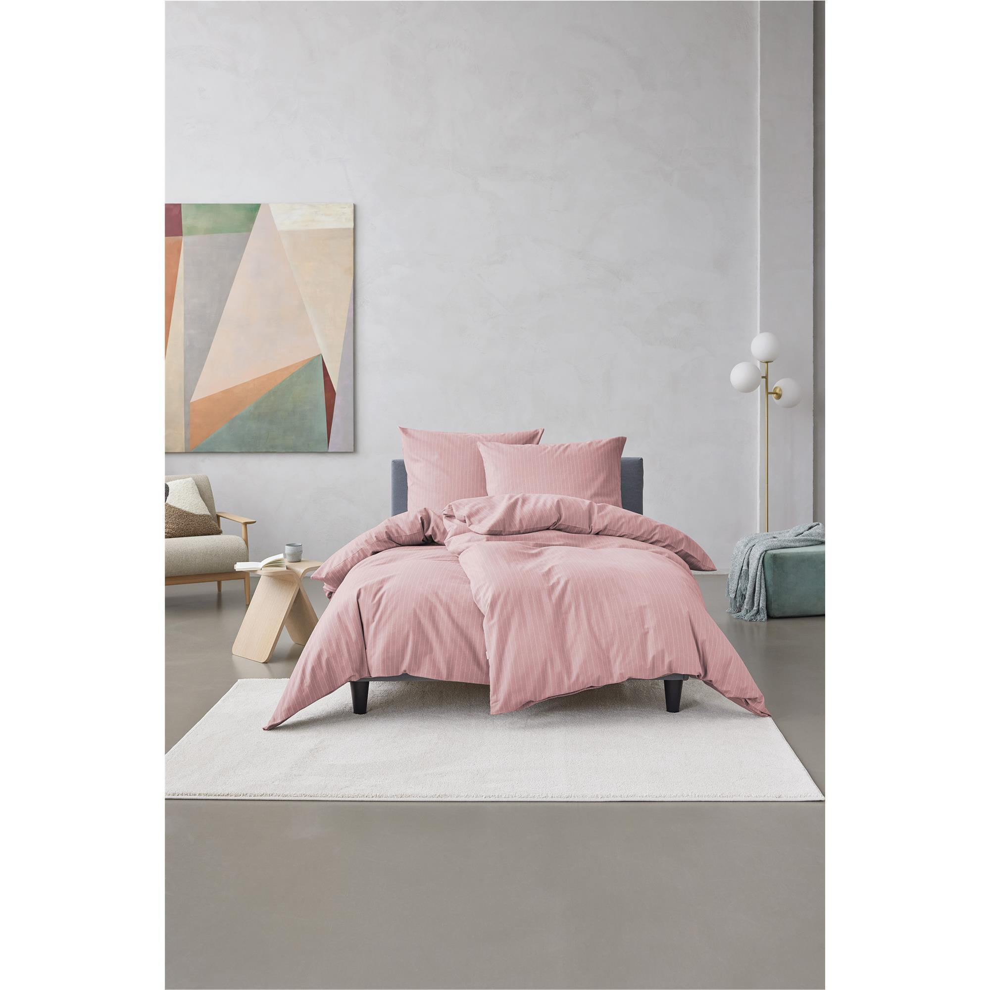GANZJAHRESBETTWÄSCHE CUNO - Rosa, Textil (155/220cm) - Esprit