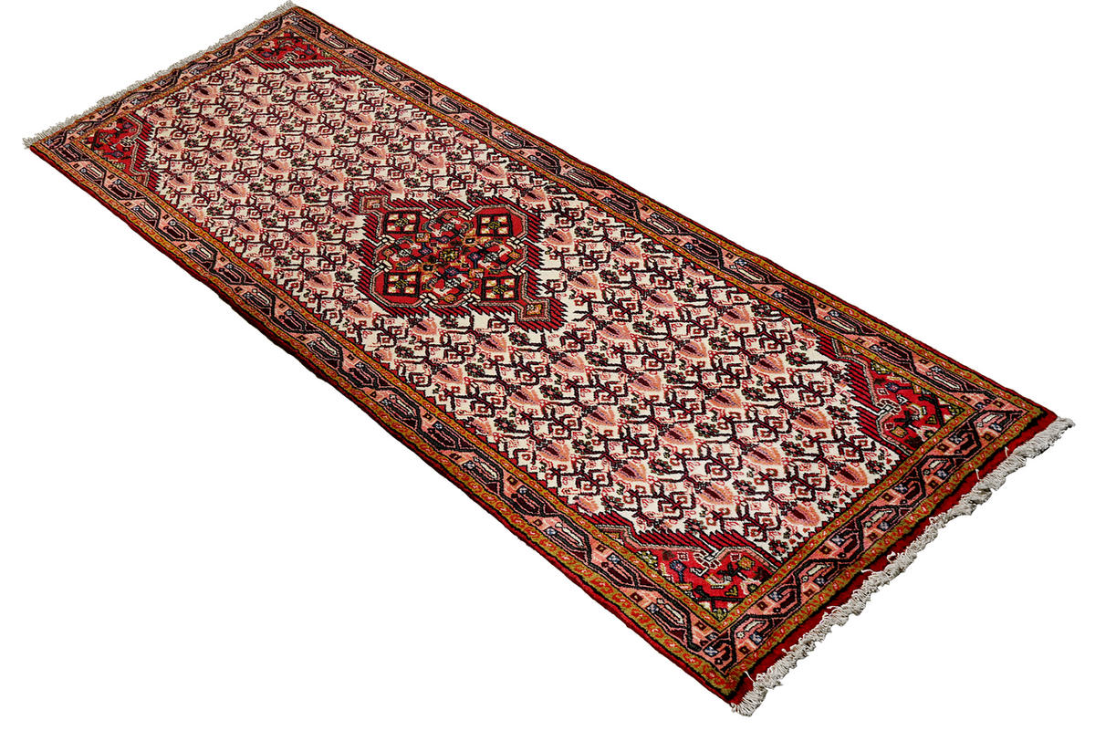 TEPPICH Assadabad Mehrfarbig 185/74 cm Schurwolle - Multicolor, Textil (74/185cm) - Looma