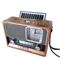 RADIO EMERGENCY AM/FM/SW-Dreibandradio 13.3/7/18.3 cm - Braun, Kunststoff (13.3/7/18.3cm) - Authentics