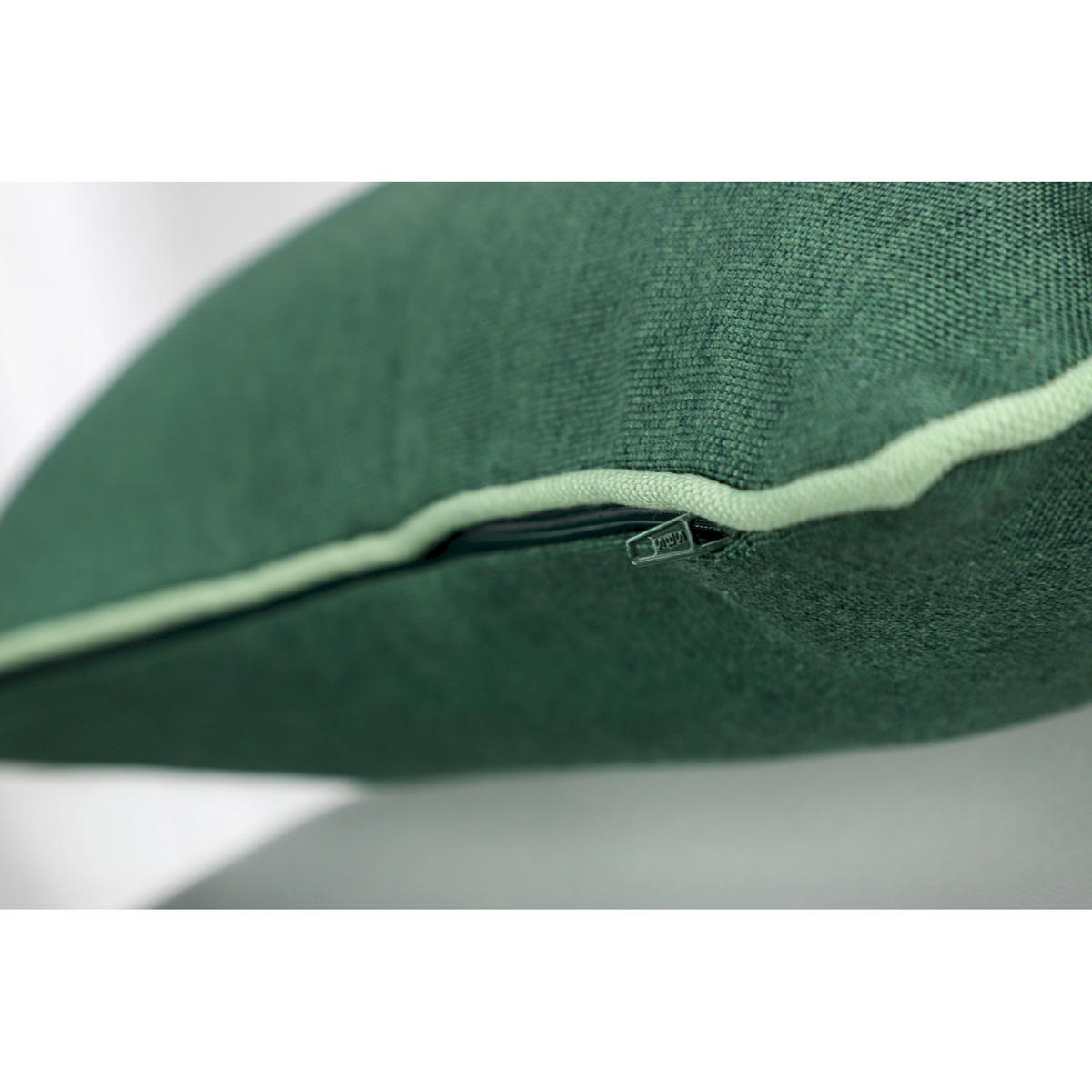 KISSENHÜLLE MEADOW - Dunkelgrün, Textil (50/30cm) - Tom Tailor