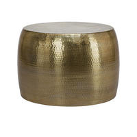 COUCHTISCH - Goldfarben, Metall (59/59/41cm) - WOMO-DESIGN