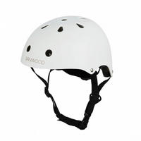 FAHRRADHELM für Kinder 3-7 Jahre, Weiss - Weiß, Kunststoff (21/24cm) - Banwood
