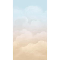 FOTOTAPETE In the Clouds 280x159cm - Blau, Papier/Kunststoff (159/1cm) - Sublime