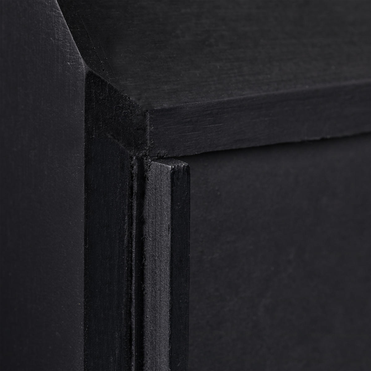 Anthrazit, Holz (15.5/17.5/12.5cm) - Relaxdays