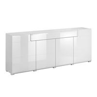 KOMODA Jules Bijeli - bijela, drvni materijal (208/82/39cm) - Petits-meubles