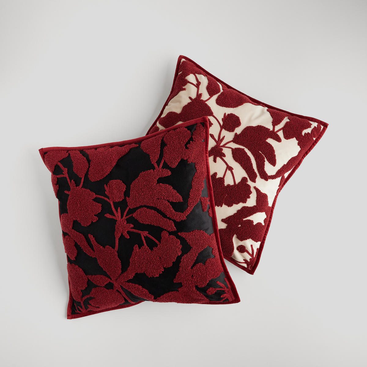 KISSENBEZUG Caleras - Schwarz, Textil (45/45cm) - home&you