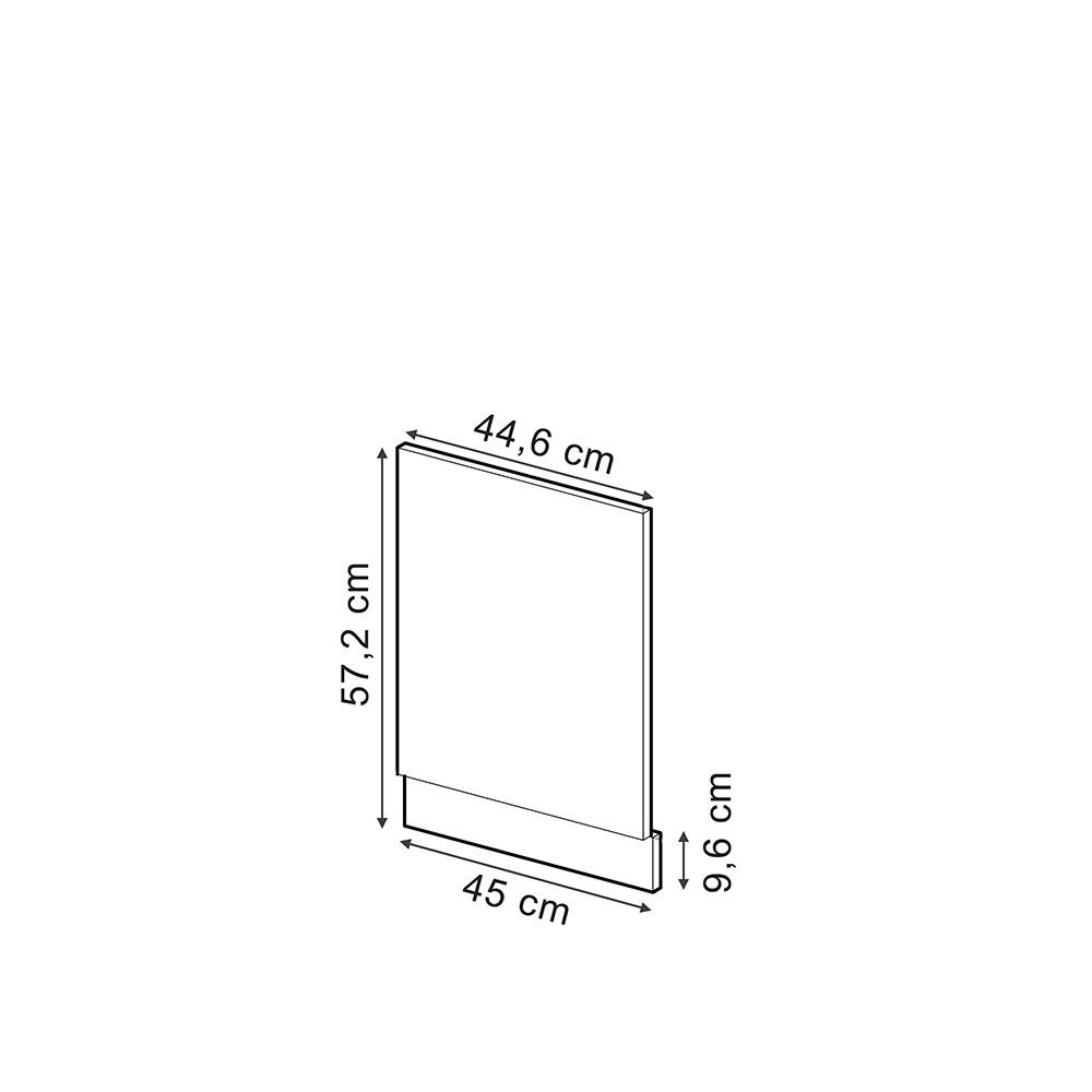 FRONTBLENDE R-Line Artisan-Eiche 45 cm, AP Eiche - Eiche Wotan/Eiche Artisan, Holzwerkstoff (45/57.2/1.6cm) - Vicco