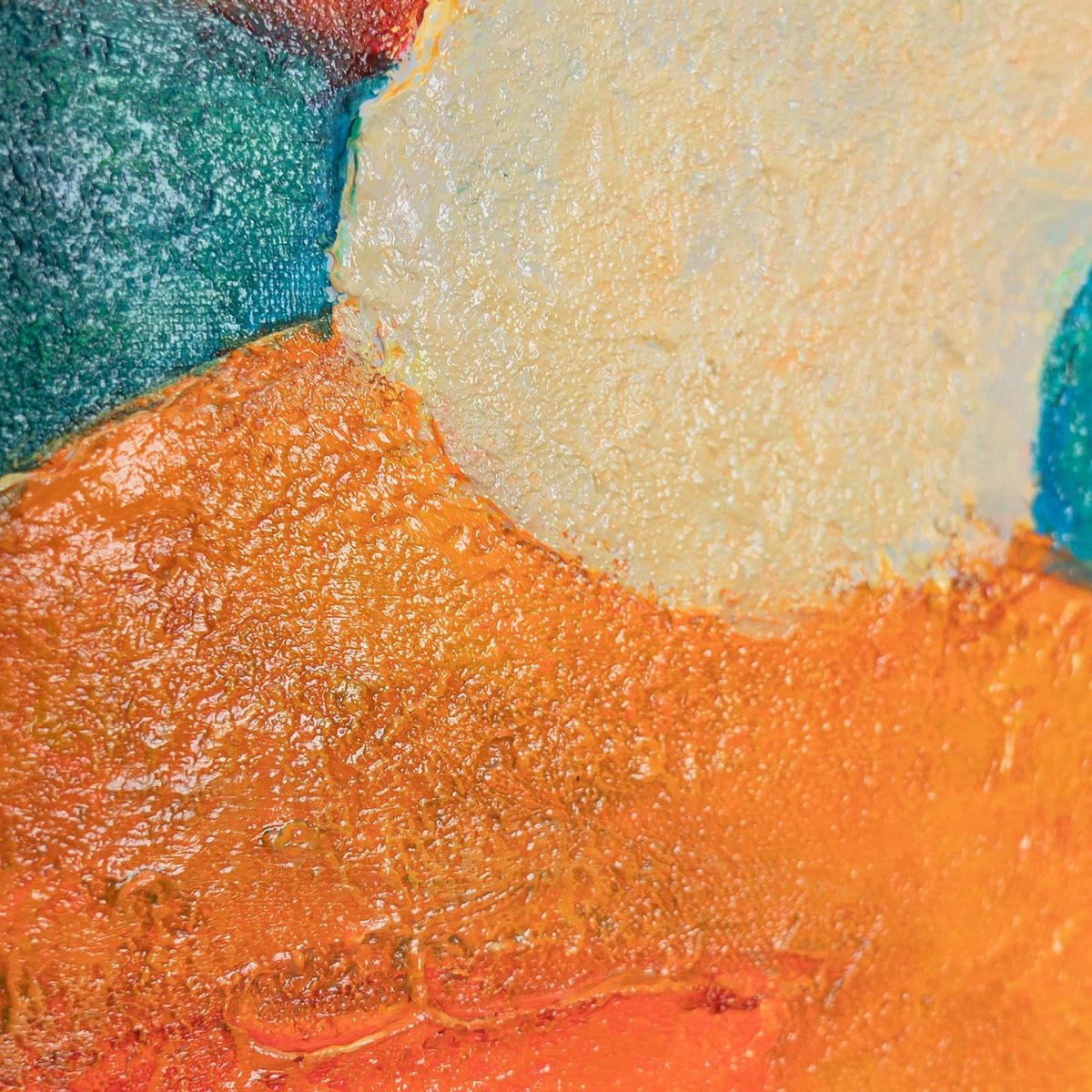 GEMÄLDE Sonnige Träume Schattenfugenrahmen Eichefarben 7-teilig - Eichefarben, Holz (130/80cm) - YS-art gallery