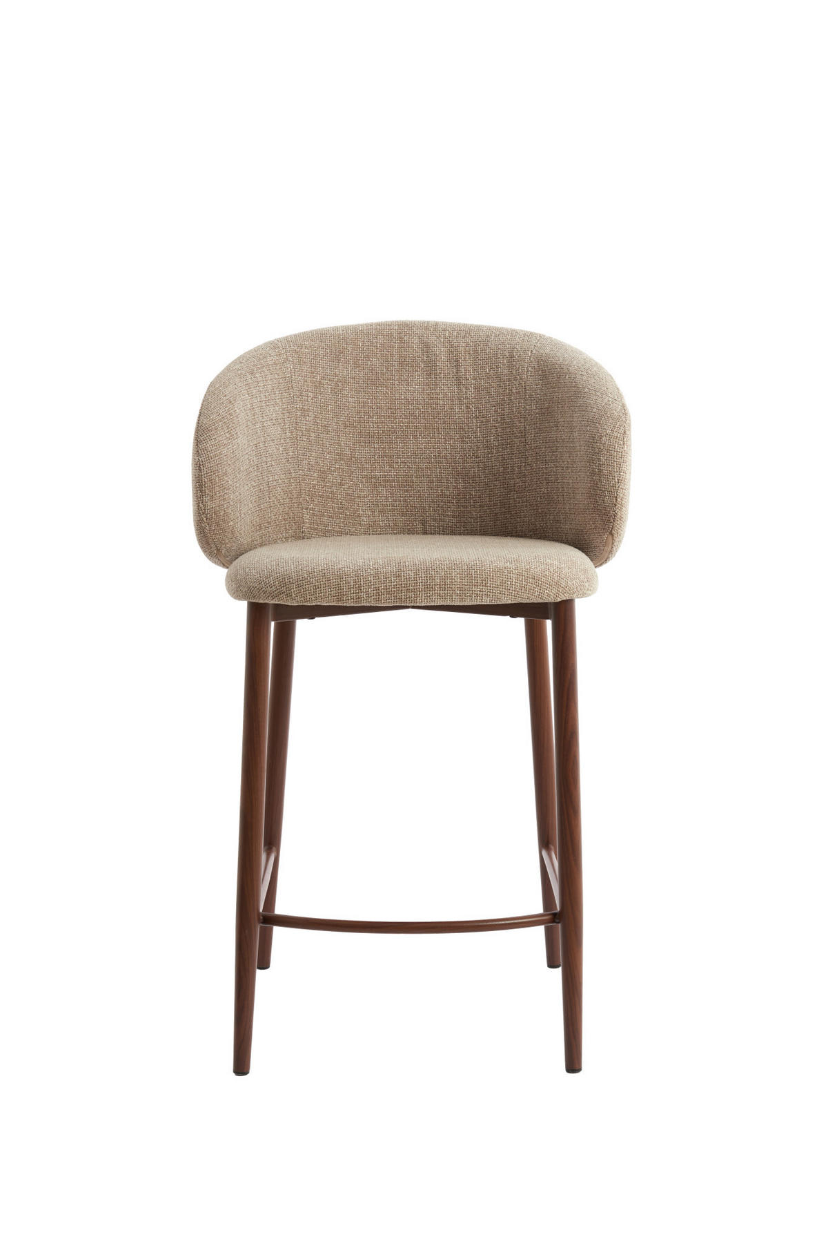 BARHOCKER Aluko Braun 57/55/94 cm - Braun, Metall (55/94/57cm) - Light & Living