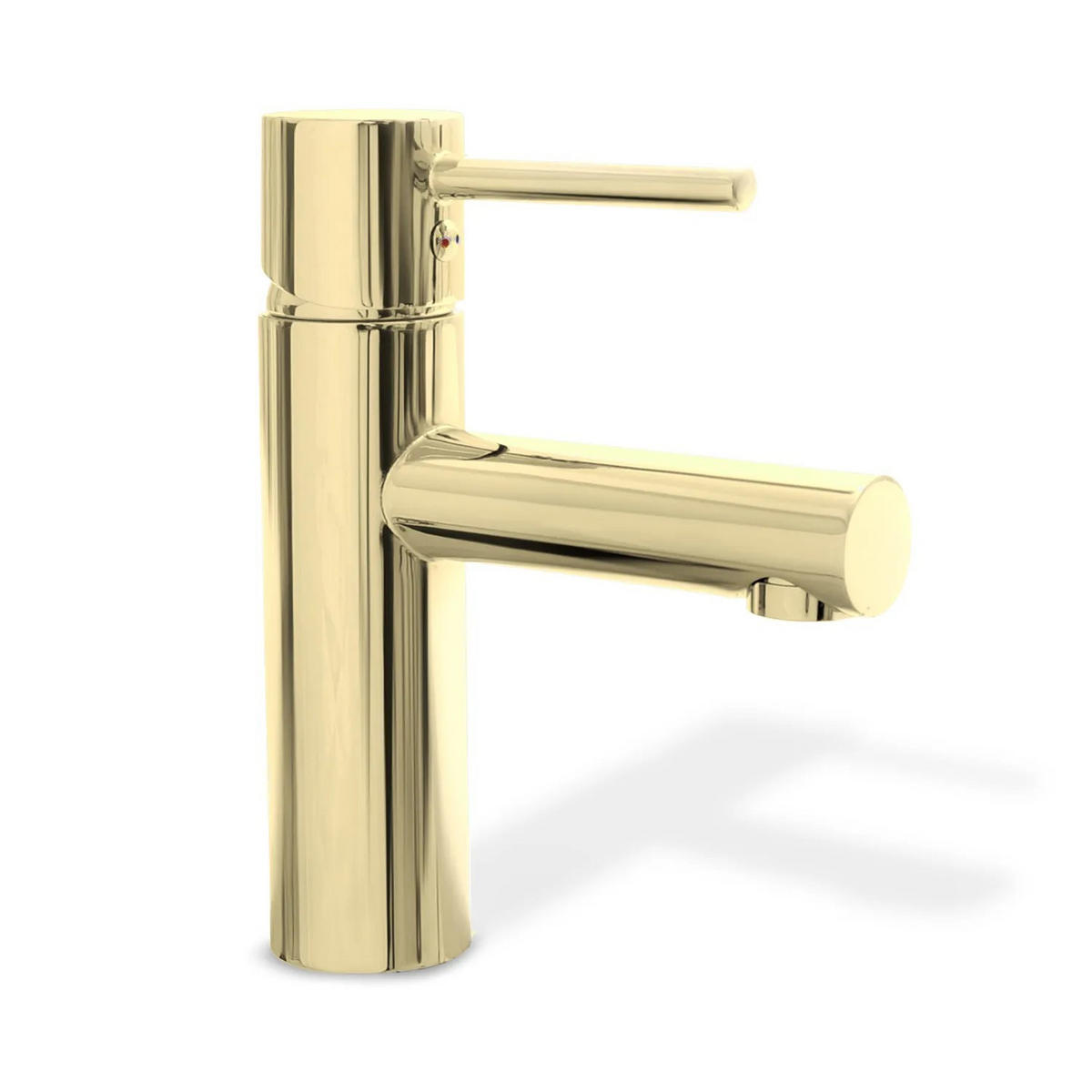 WASCHBECKENARMATUR Rea Tess Gold Low - Goldfarben, Metall (4.5/18.5/15cm) - REA