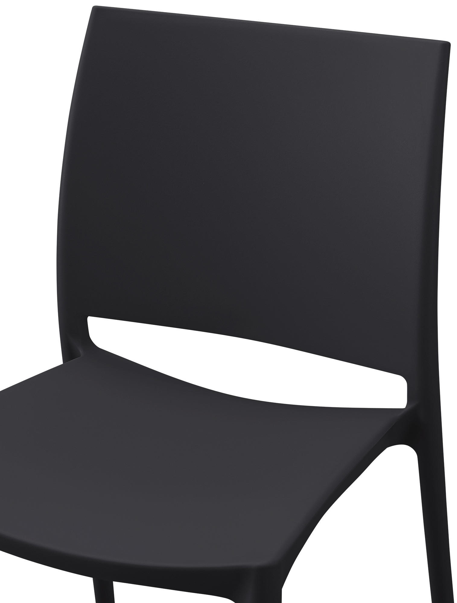 STUHL MerleSchwarz - Schwarz, Kunststoff (42/81/49cm) - TPFGarden