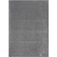 TEPPICH Hochflor BORMIDA Uni Polypropylen Anthrazit Ø 120 cm Rund - Anthrazit, Textil (120/120cm) - KADIMA DESIGN