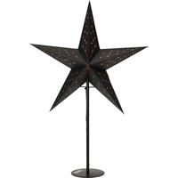 DEKO-STERN Metallständer 36 cm - Schwarz, Papier (36/45/36cm) - Home Styling Collection