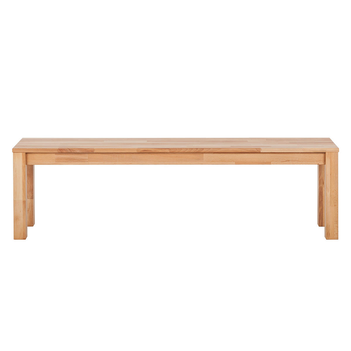 SITZBANK - Buche massiv - Buchefarben, Holz (160/45/35cm) - home24