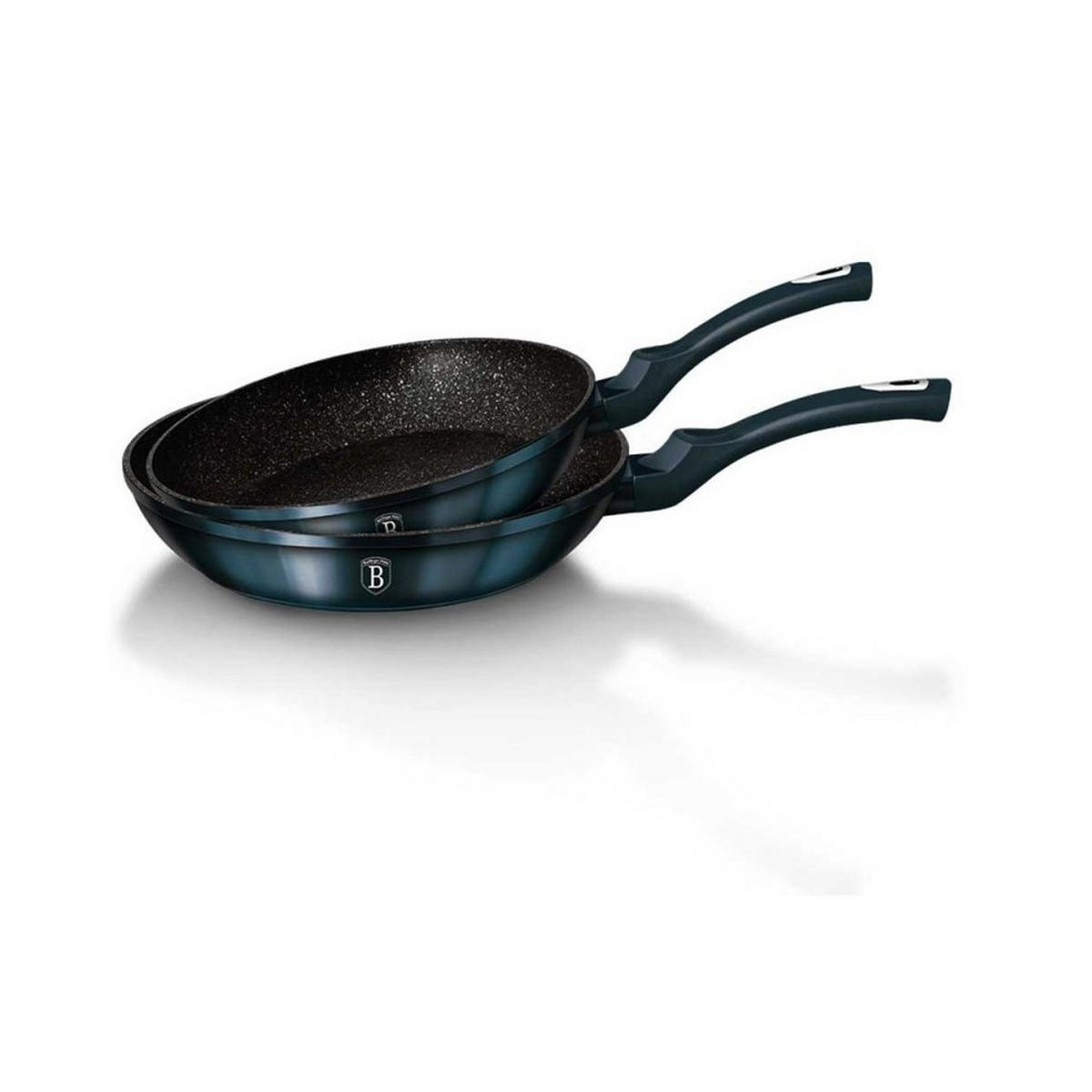 PFANNENSET Türkis 26/26/4.8 cm 9044 - Türkis, Metall - Berlinger Haus