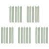 STABKERZE (25er Set) Rainbow - Salbeigrün, Paraffin (2.2/18/2.2cm) - BUTLERS