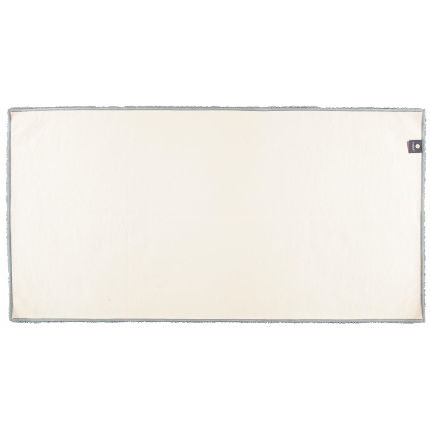 BADTEPPICHE SQUARE AQUAMARIN - 400 - Blau, Textil (80/160cm) - Rhomtuft