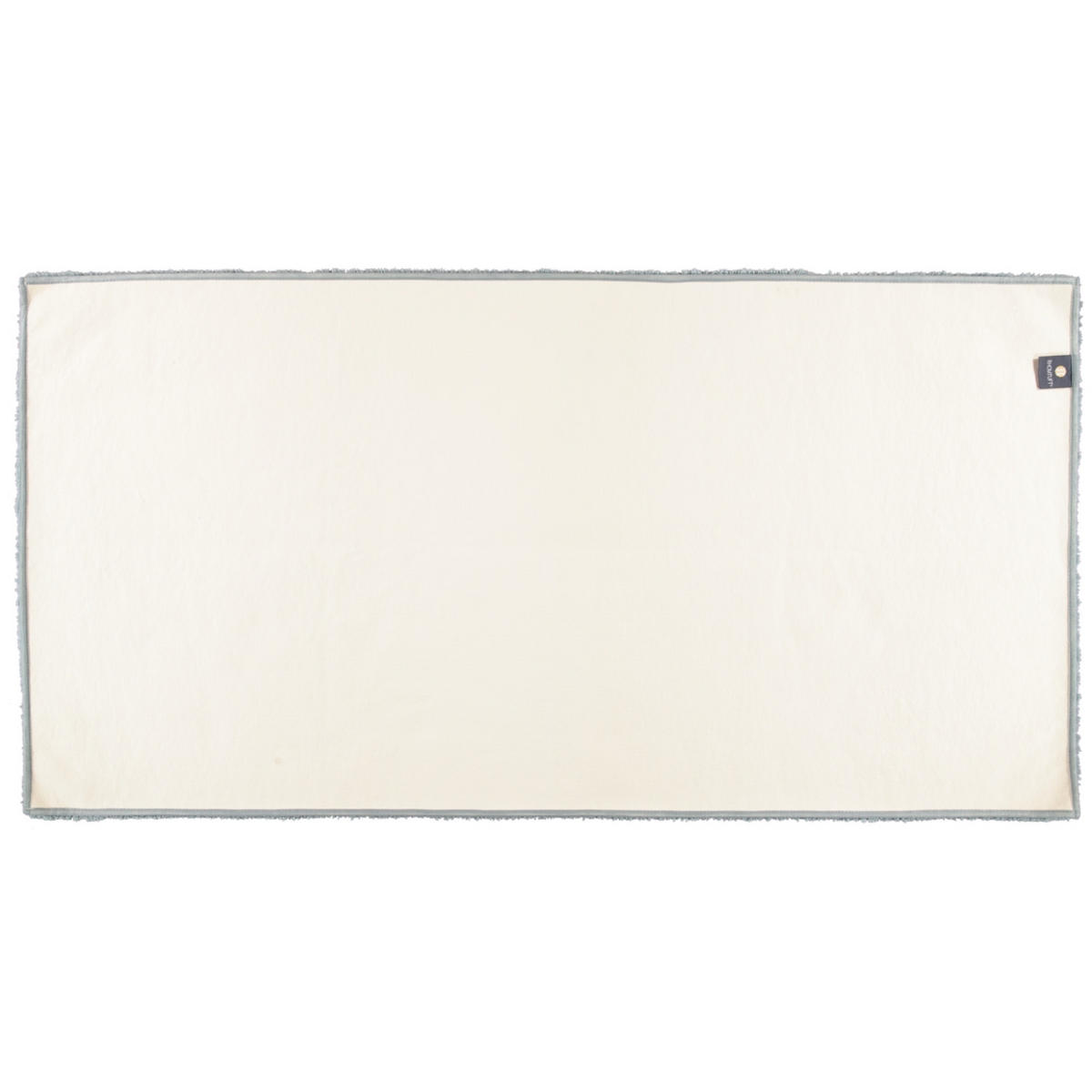 BADTEPPICHE SQUARE AQUAMARIN - 400 - Blau, Textil (80/160cm) - Rhomtuft