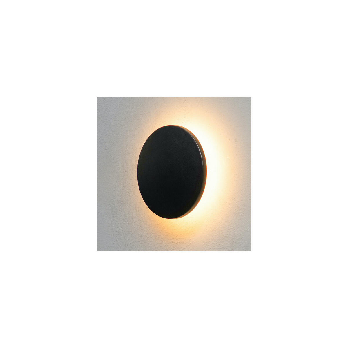 WANDLEUCHTE Lunar, Schwarz, 135cm - Schwarz, Metall (13/135/4cm) - KOSILUM