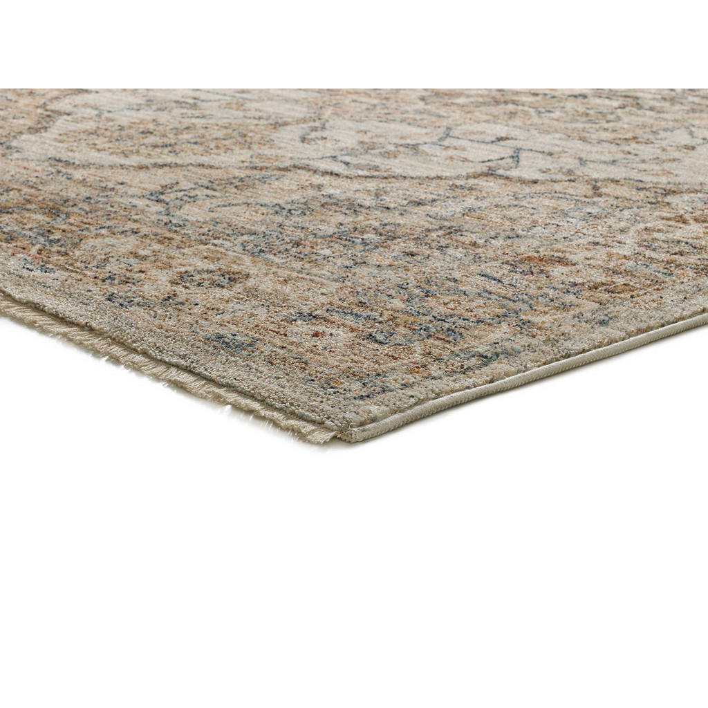 Thumbnail - Atticgo Vintage-Teppich, Mehrfarbig, Beige, Braun, Textil, Vintage, Rechteckig, 133x190 cm, Oeko-Tex® Standard 100, in v...