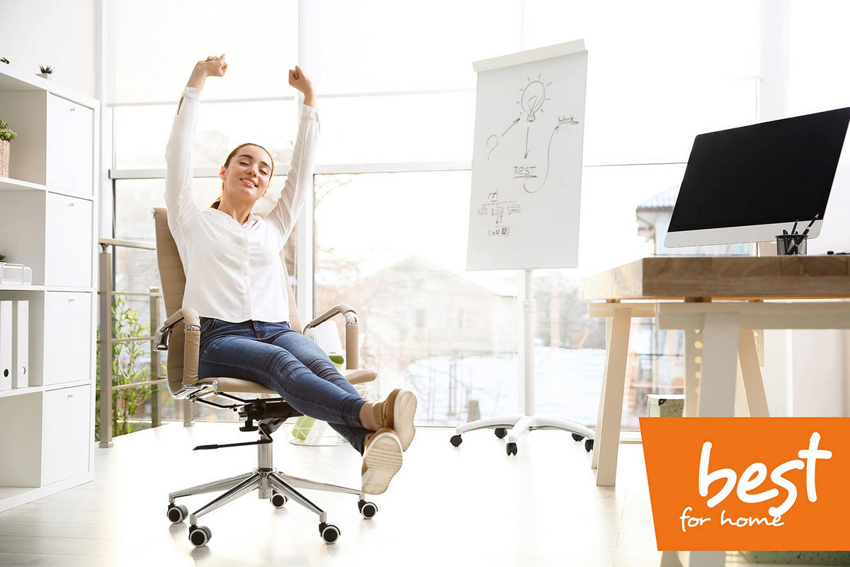 ROLLEN – universeller Ersatz für Stühle, geeignet für harte Böden wie Parkett und Fliesen - Schwarz, Textil (5/8/5cm) - Best For Home