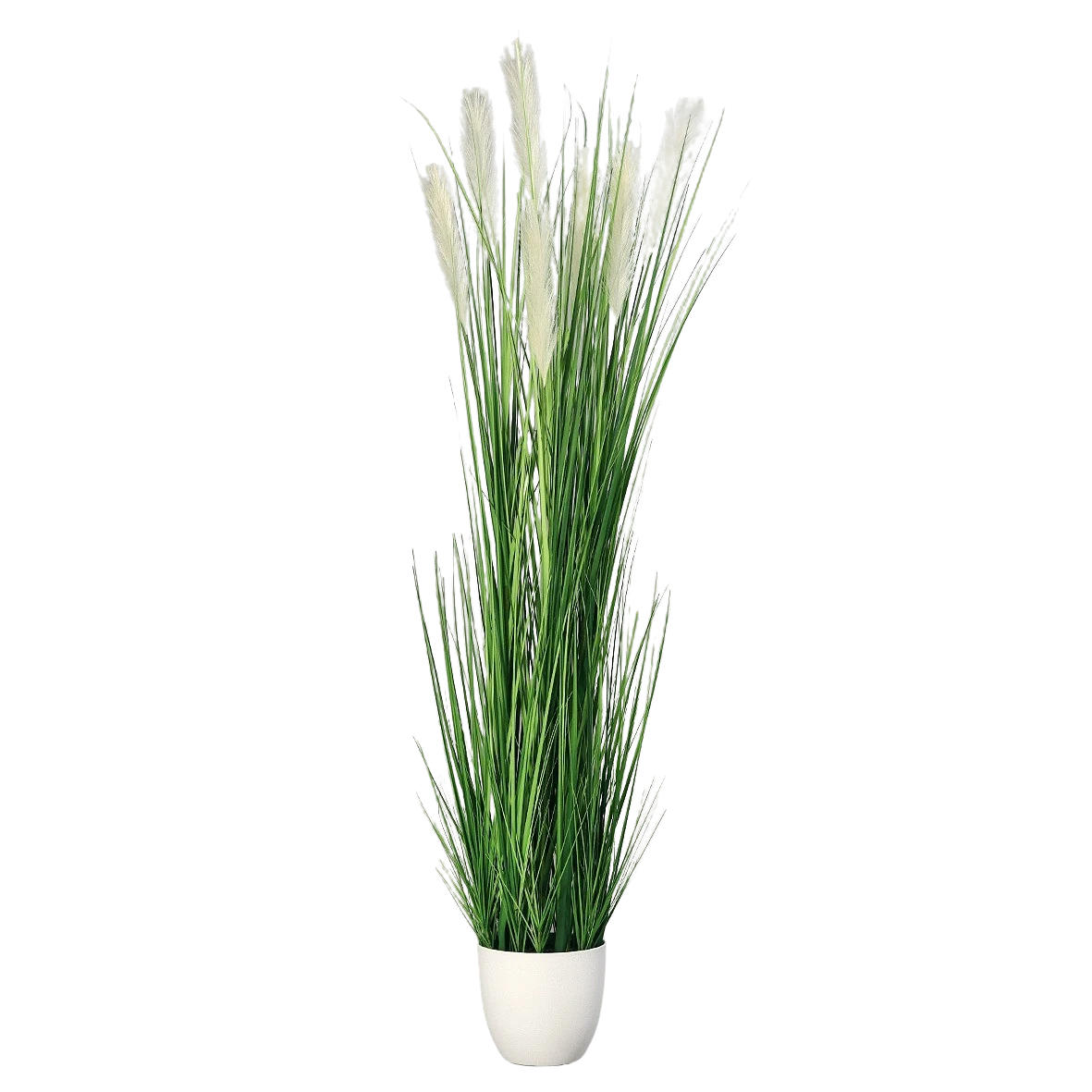 KÜNSTLICHES Grasarrangement - Jo 180 cm - Grün, Kunststoff (180cm) - aplanta