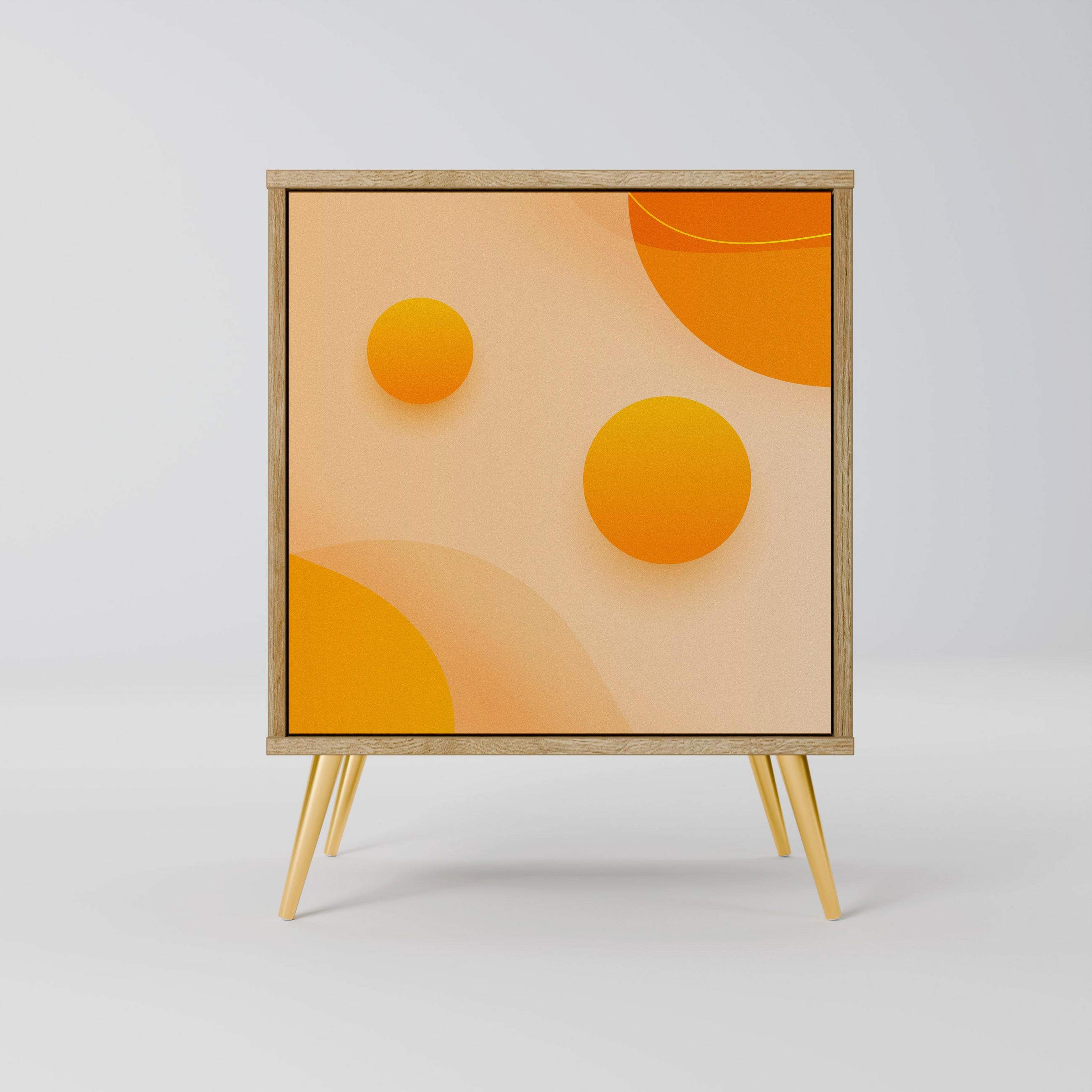 SpaceRebels Sideboard Eiche 57.5x75.5x42 cm