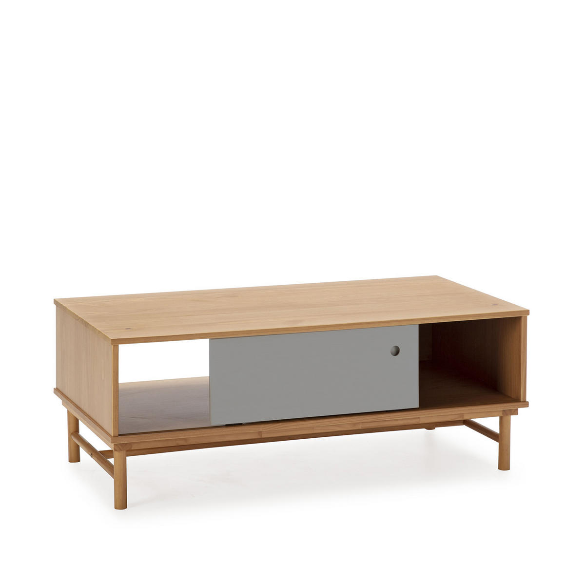 COUCHTISCH Magnus 1 Schiebetür - Honigeiche, Holz (42/110/55cm) - VS Venta-stock