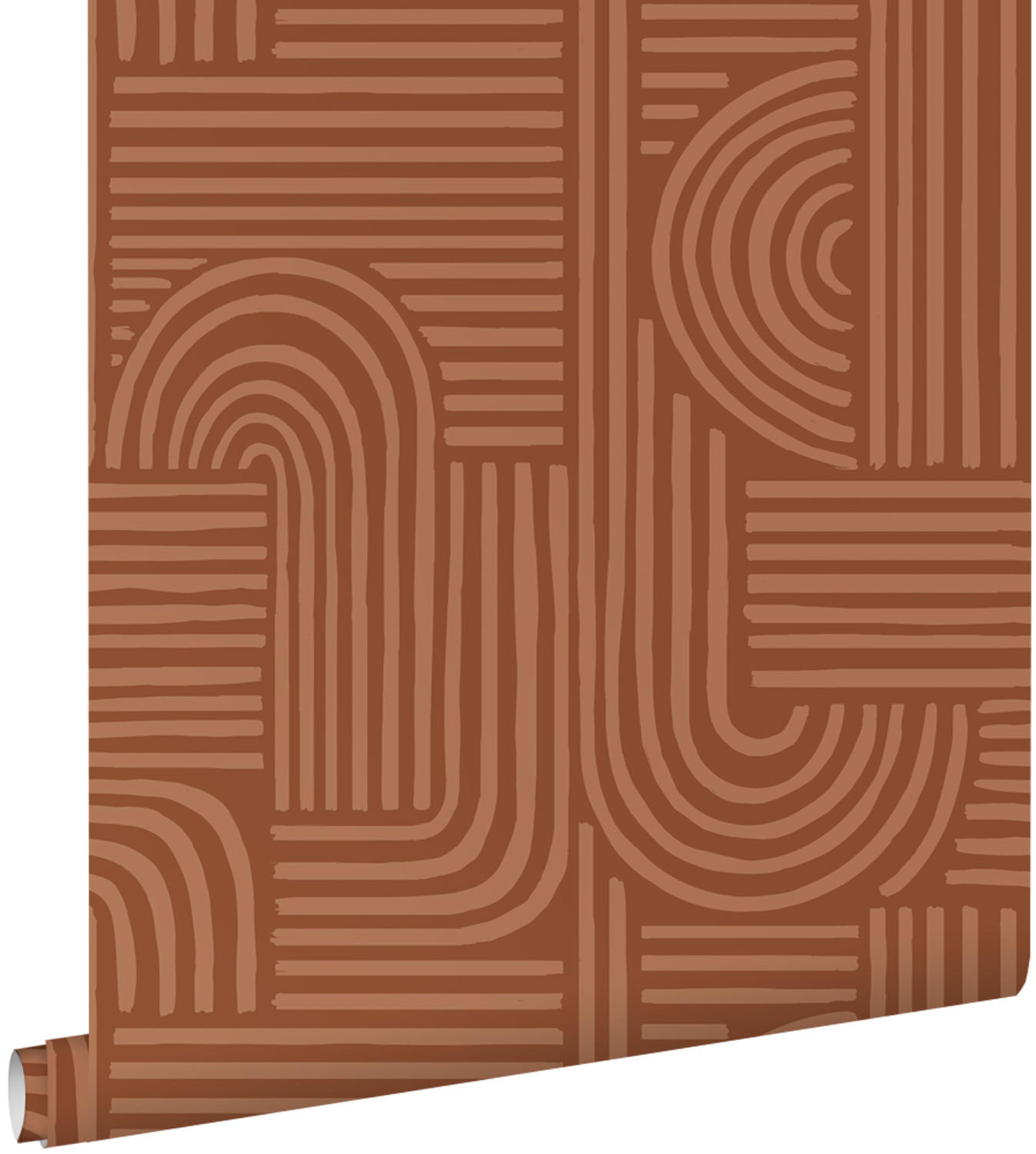 ESTAhome Tapete Terracotta 53x1000 cm