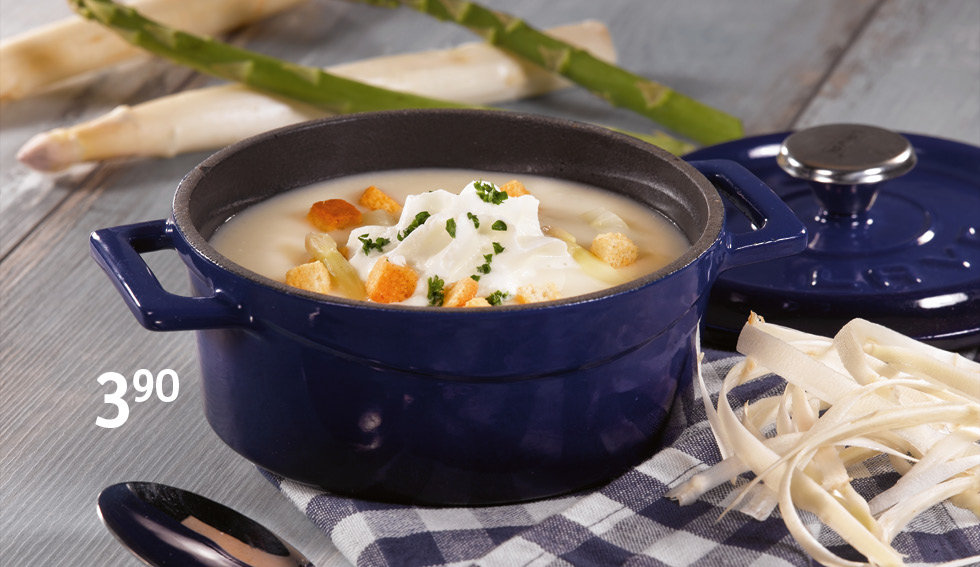 Spargel Cremesuppe