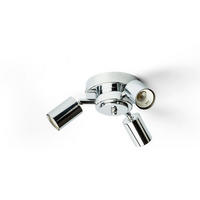 LEUCHTE POSTE Chrom 45 W - Chromfarben, Metall (31/31/7cm) - Rendl