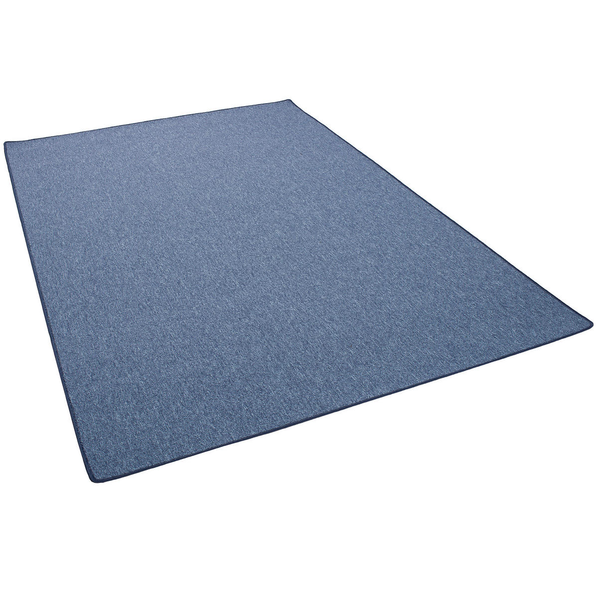 FEINSCHLINGEN VELOUR TEPPICH STRONG - Dunkelblau, Textil (80/400cm) - Snapstyle