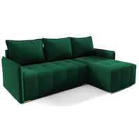 ECKSOFA Grün GREND Rechts - Grün, Textil (210/140cm) - Sepro Meble